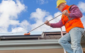 Aberchalder soft wash roof cleaning